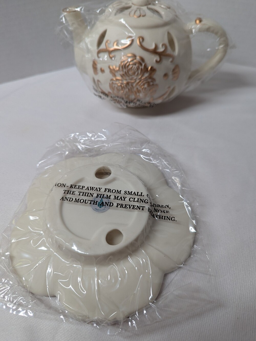 Partylite Tea Time Tealight Holder P7301 Brand New In Box - Picture 5 of 12